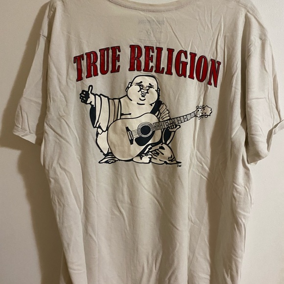 White true religion tee, 2xl - Picture 2 of 2